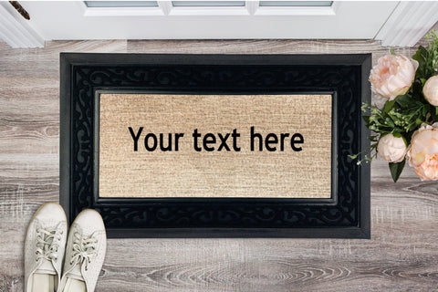 Personalized Heavy Duty Door Mat 3D Printed, Christmas Gift,Housewarming Gift,Anniversary Gift,Birthday Gift,Graduation Gift, Halloween Gift