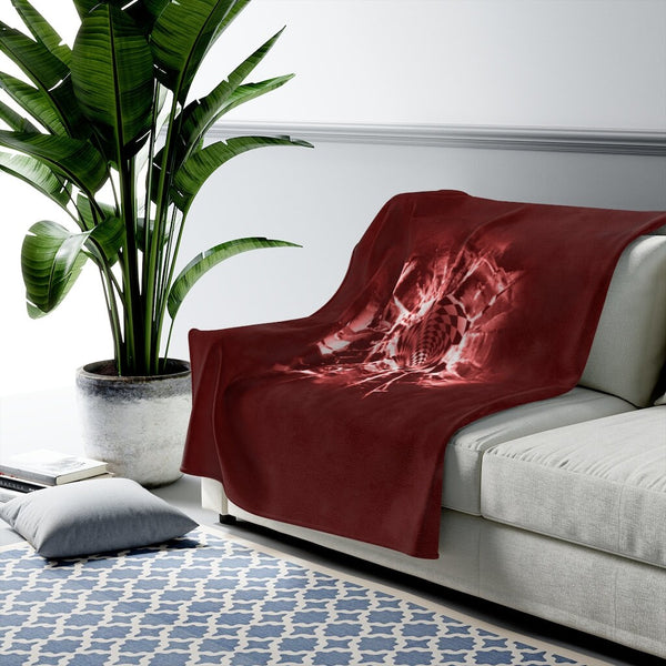 Bullet hole Vortex Blanket Velveteen Plush,Sofa Throw,TV-time Snuggle,Winter Cuddle Blanket,Christmas/Thanksgiving/Graduation/Occasion
