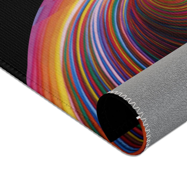 Rainbow Vortex Area Rugs, home decor, Housewarming,Anniversary/Birthday/Graduation/Birthday Gifts