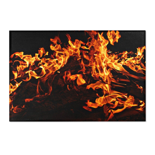Fire Flames Area Rugs, Trendy home decor,Housewarming gift,Easter Gift, Mothers Day Gift, Birthday Gifts for Her,Game room gifts for Him