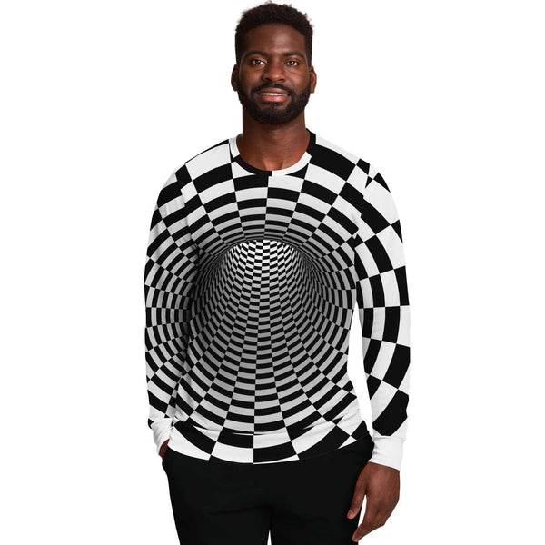 Checker Vortex Sweatshirt Unisex, Adults,Kids, Christmas/Birthday/Anniversary/Graduation/Homecoming/Friends/Couples/All Occasion  Gift