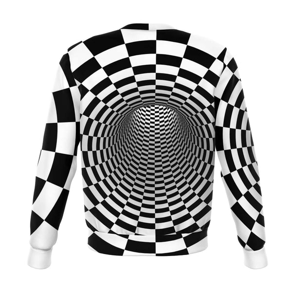 Checker Vortex Sweatshirt Unisex, Adults,Kids, Christmas/Birthday/Anniversary/Graduation/Homecoming/Friends/Couples/All Occasion  Gift