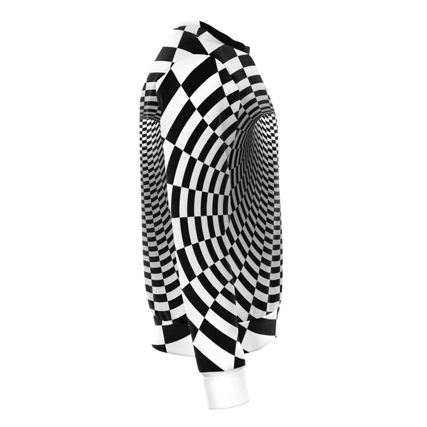 Checker Vortex Sweatshirt Unisex, Adults,Kids, Christmas/Birthday/Anniversary/Graduation/Homecoming/Friends/Couples/All Occasion  Gift