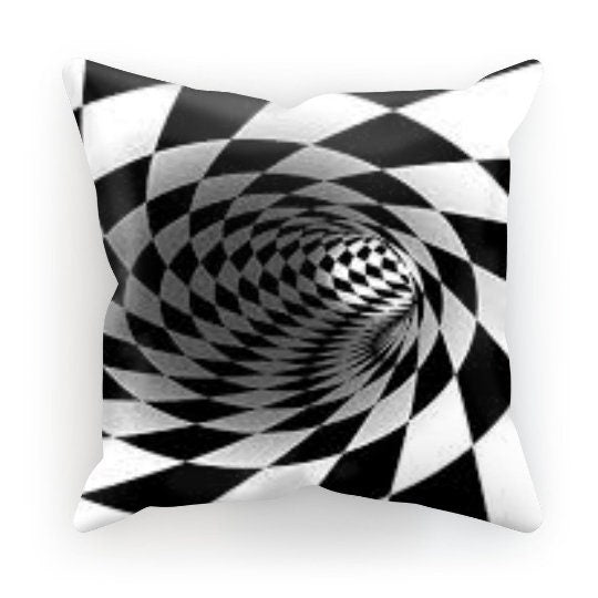 2 Style Vortex 3D Print Cushion & Cover in Linen, Suede, Satin, stylish home decor, Christmas,Thanksgiving/Housewarming/Birthday/Graduation