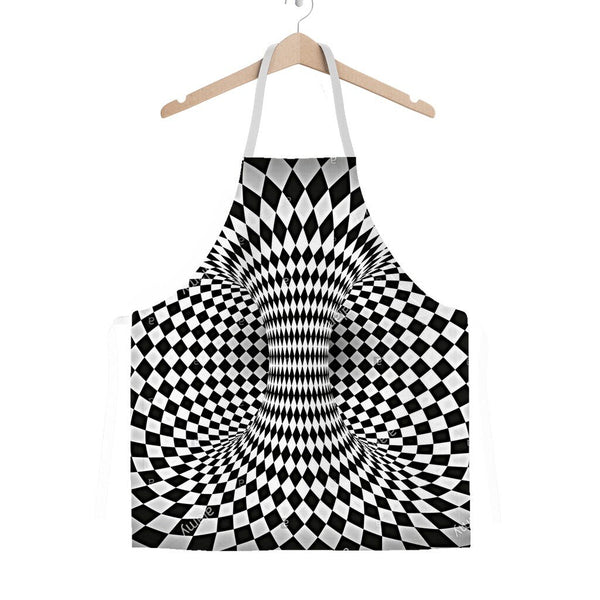 Vortex Illusion Apron, Cute Gifts for Her/Him, Chefs, Artists, Gardeners,Christmas/Thanksgiving/Housewarming/Birthday Gift, Valentine Gift