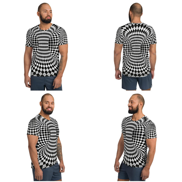 3D Abstract Vortex Adult,Youth,Kids Unisex Lightweight T-shirt, 3D Printed,Anti ,Christmas,Thanksgiving,Birthday,Graduation gift