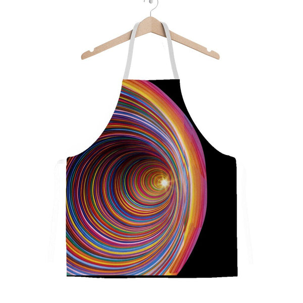 rainbow vortex Apron, Cute Gifts for Her/Him, LGBTQ Gifts, Christmas/Thanksgiving/Housewarming/Birthday Gift, Valentine Gift