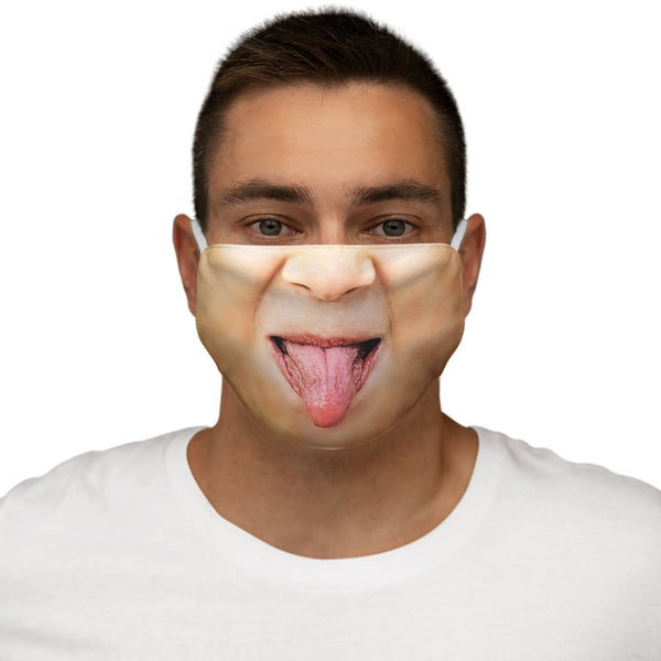 Sticky Tongue Out,Realistic Face Mask,Light,Medium,Dark  ,Adults,kids,Washable,Adjustable strap,fitted Nose wire,Funny Valentine Gifts
