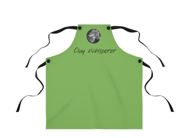 Clay Whisperer Apron, Pottery Clay Art Studio Printed Apron, Potters,Unisex, Christmas/Thanksgiving/Birthday Gift, Cute Valentine Gift