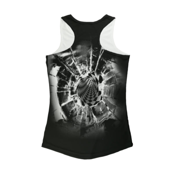 Bullet hole Vortex Tank top, Women, 3D Printed,Christmas,Thanksgiving/Birthday/Graduation gift