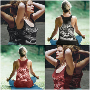 Bullet hole Vortex Tank top, Women, 3D Printed,Christmas,Thanksgiving/Birthday/Graduation gift