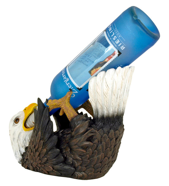 American Eagle wine bottle holder,Gift for Housewarming/Retirement/Birthday/Graduation/Christmas/Eagle Lover/Patriots/4th of July/Easter