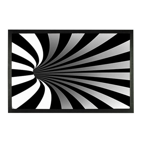Linear vortex Doormat 3D,Personalised,Thanksgiving,Housewarming,Home decor,New couple,Christmas,New Year,Anniversary/Birthday/Friends Gifts