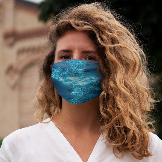 Oceanic Underwater Bubbles Mask,  Realistic  ,Adults/kids/Washable/Adjustable Fitted Nose wire, Thoughtful Funny Valentine&#39;s Gift