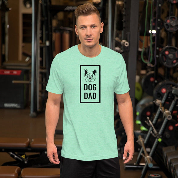 Dog Dad Dog Mom Tee, Adult Kids Unisex Lightweight T-shirt, Black N White Tees, 3D Printed,Anti Covid,Christmas,Thanksgiving/Birthday gift
