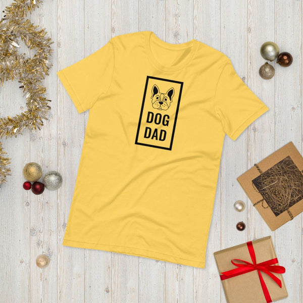 Dog Dad Dog Mom Tee, Adult Kids Unisex Lightweight T-shirt, Black N White Tees, 3D Printed,Anti Covid,Christmas,Thanksgiving/Birthday gift