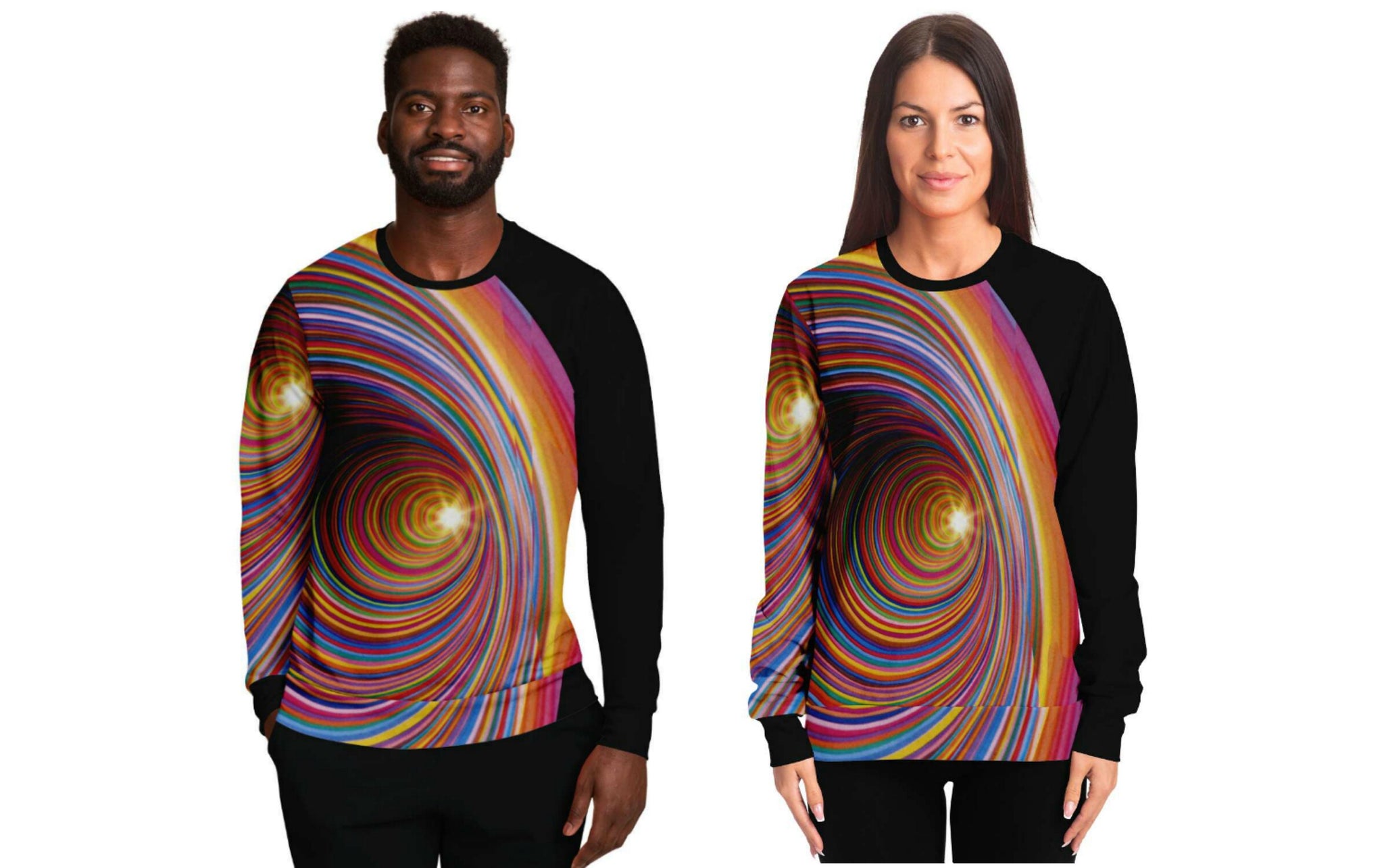 Rainbow Vortex Sweater Unisex, Adults,Kids, Christmas/Birthday/Anniversary/Graduation/Homecoming/Friends/Couples/LGBTQ/All Occasion  Gift