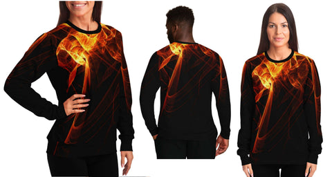 Abstract Fire Sweater Unisex,Adults,Kids,Christmas/Birthday/Anniversary/Graduation/Homecoming/Friends/Couples/LGBTQ/Occasion Gifts