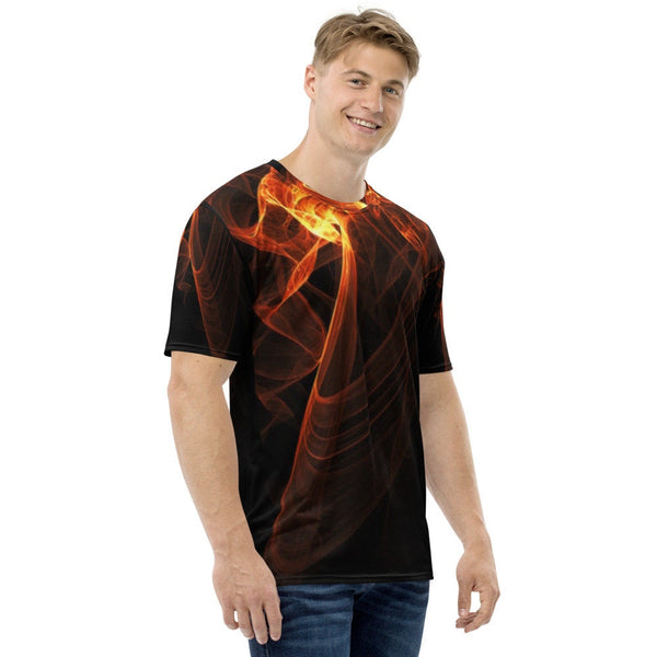 Fire Abstract Art T-shirt, Unisex, Adults,Kids, Christmas/Thanksgiving/Birthday/Anniversary/LGBTQ/Graduation/Homecoming/Housewarming Gifts