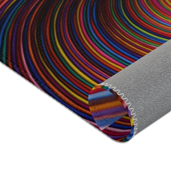 Rainbow Vortex Area Rugs, home decor, Housewarming,Anniversary/Birthday/Graduation/Birthday Gifts