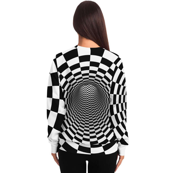 Checker Vortex Sweatshirt Unisex, Adults,Kids, Christmas/Birthday/Anniversary/Graduation/Homecoming/Friends/Couples/All Occasion  Gift