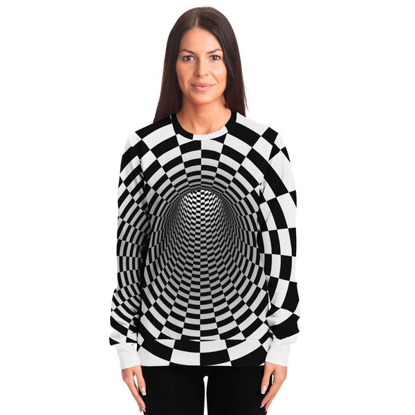 Checker Vortex Sweatshirt Unisex, Adults,Kids, Christmas/Birthday/Anniversary/Graduation/Homecoming/Friends/Couples/All Occasion  Gift