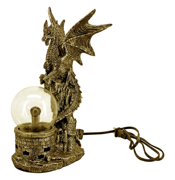 Metallic Dragon Power Ball Light, Gifts for Christmas,Anniversary,Housewarming,Birthday,Decor,Chinese New Year,Halloween,GOT Dragon Lovers