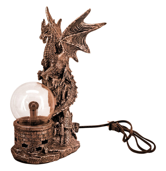 Metallic Dragon Power Ball Light, Gifts for Christmas,Anniversary,Housewarming,Birthday,Decor,Chinese New Year,Halloween,GOT Dragon Lovers