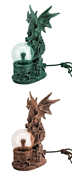 Metallic Dragon Power Ball Light, Gifts for Christmas,Anniversary,Housewarming,Birthday,Decor,Chinese New Year,Halloween,GOT Dragon Lovers