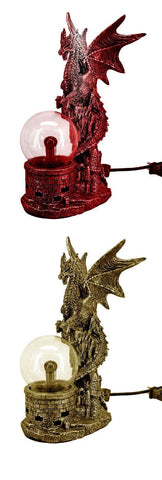 Metallic Dragon Power Ball Light, Gifts for Christmas,Anniversary,Housewarming,Birthday,Decor,Chinese New Year,Halloween,GOT Dragon Lovers