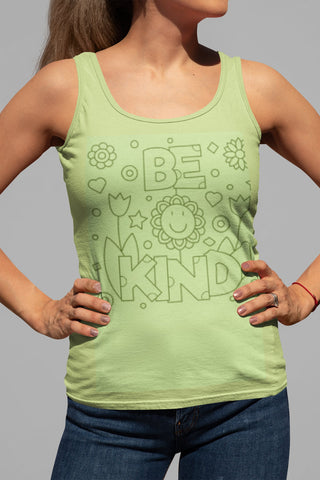 Be Kind Tank top for Women,Be Kind Inspiration Tee,Tee Gifts for Her,Women&#39;s Inspirational t-shirt, Birthday Gifts,Girls Be Kind Tank Top