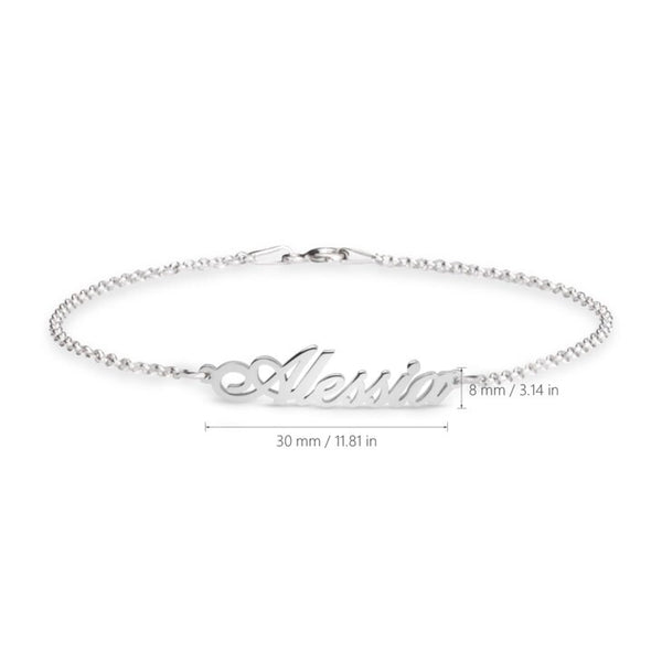 Personalized Name Bracelet,925 Silver, 24k Gold,Rose Gold,Mother&#39;s Day Gift,Birthday gifts for Her,Gifts for Mom,Mom Jewelry,Aunt Gifts