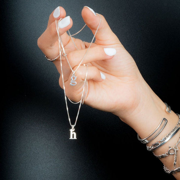 Personalized Initial Pendant Necklace,Sterling Silver,24K/Rose Gold,Graduation Gift,Mother&#39;s Day Gift,Birthday Gift for Her,Engagement Gifts