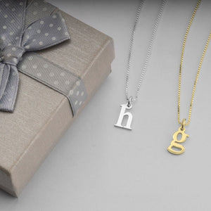 Personalized Initial Pendant Necklace,Sterling Silver,24K/Rose Gold,Graduation Gift,Mother&#39;s Day Gift,Birthday Gift for Her,Engagement Gifts