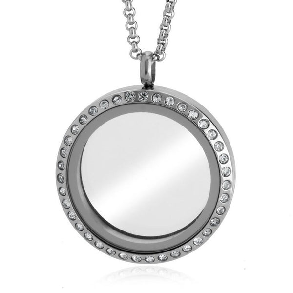 Personalized Round Floating Charms Pendant,Stainless Steel,Mother&#39;s Day Gift,Birthday gift,Mom gifts,gifts for her,pendant-charms only gift