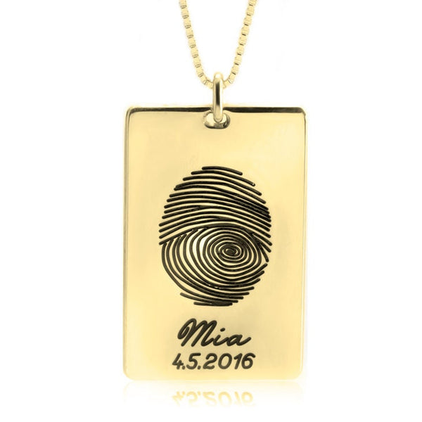 Personalized Dated Fingerprint Bar+ Name,Mother&#39;s Day Gift,Birthday gift,Dad gift,In Memoriam gift,babyshower gift,baby gift,Engagement gift