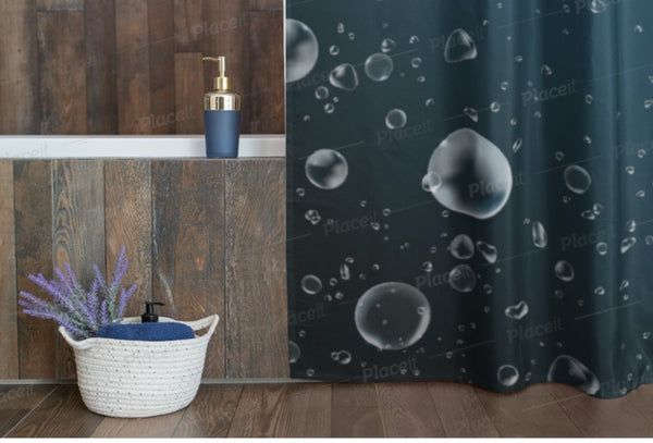 Water Bubbles,machine washable,Easter Gift,Mother&#39;s Day gifts for Her,minimalist bathroom decor,Housewarming home decor gift