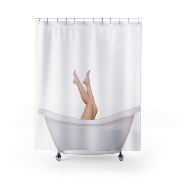 Add text & Personalized Legs Funny,Realistic Shower Curtain,light med dark,Gift for Christmas/Birthday/Mother&#39;s Day/Housewarming/Graduation