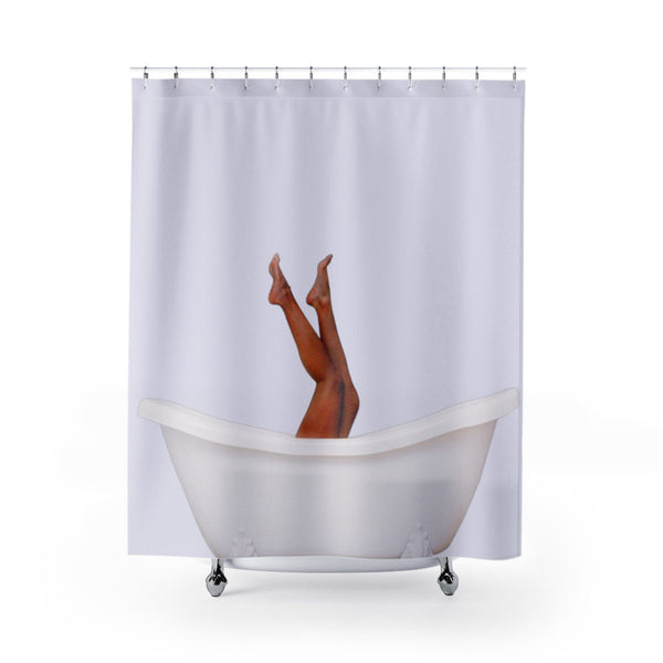 Add text & Personalized Legs Funny,Realistic Shower Curtain,light med dark,Gift for Christmas/Birthday/Mother&#39;s Day/Housewarming/Graduation
