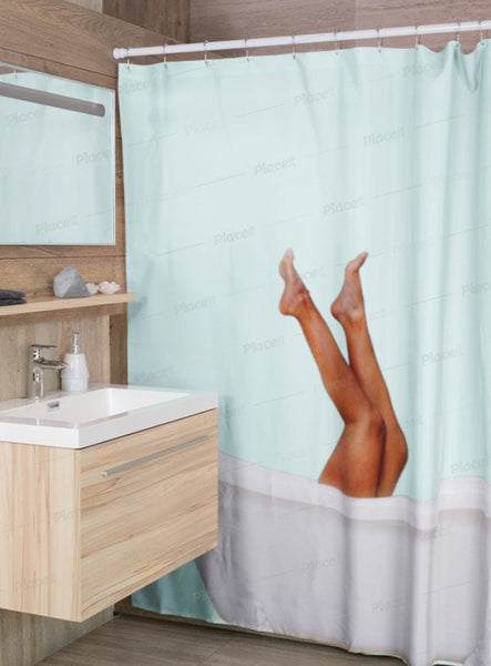 Add text & Personalized Legs Funny,Realistic Shower Curtain,light med dark,Gift for Christmas/Birthday/Mother&#39;s Day/Housewarming/Graduation