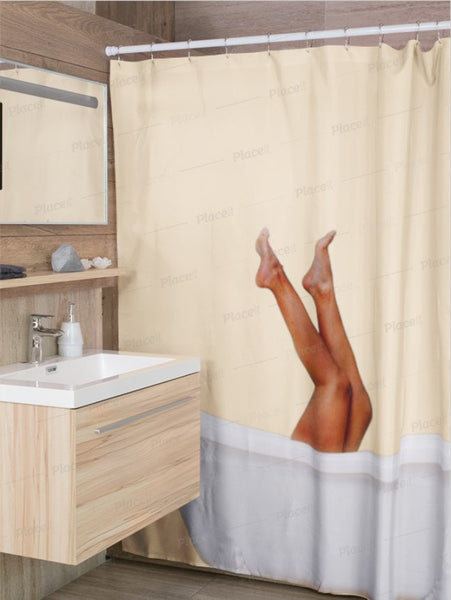 Add text & Personalized Legs Funny,Realistic Shower Curtain,light med dark,Gift for Christmas/Birthday/Mother&#39;s Day/Housewarming/Graduation