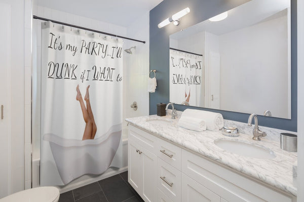 Funny Shower Curtain,bathroom decor,light med dark  ,Easter Gift,Birthday girl shower curtain,Mother&#39;s Day gift for Her,Housewarming gift