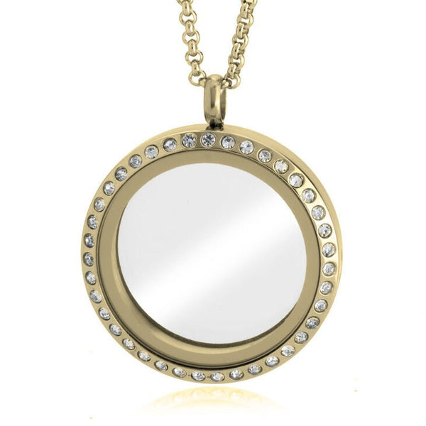 Personalized Gold Plate Heart Floating Charms Pendant,Mother&#39;s Day Gift,Birthday gifts,Mom gifts,gifts for her,pendant charms gift,Aunt gift