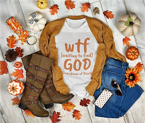 WTF God Guardians of Death,Unisex T-shirts,wtf funny t-shirts for MEN,wtf t-shirts, wtf funny t-shirts for Women,wtf God funny t-shirts