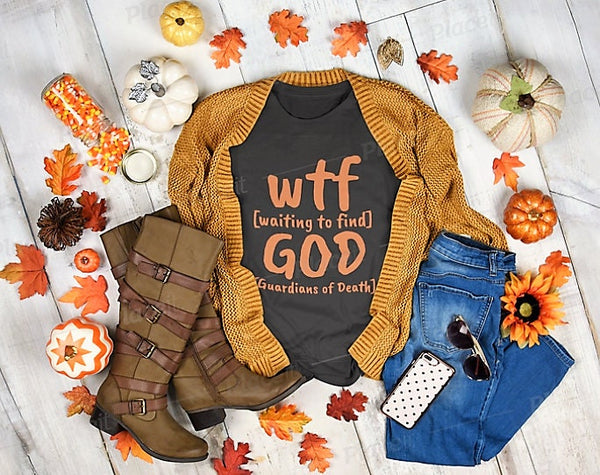 WTF God Guardians of Death,Unisex T-shirts,wtf funny t-shirts for MEN,wtf t-shirts, wtf funny t-shirts for Women,wtf God funny t-shirts