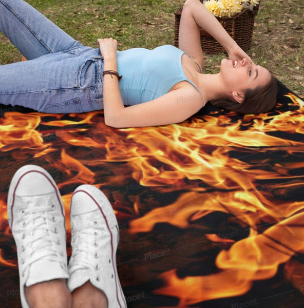 Fire Flames Area Rugs, Trendy home decor,Housewarming gift,Easter Gift, Mothers Day Gift, Birthday Gifts for Her,Game room gifts for Him