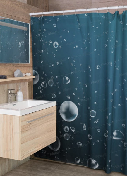 Water Bubbles,machine washable,Easter Gift,Mother&#39;s Day gifts for Her,minimalist bathroom decor,Housewarming home decor gift