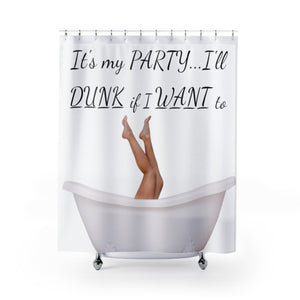 Funny Shower Curtain,bathroom decor,light med dark  ,Easter Gift,Birthday girl shower curtain,Mother&#39;s Day gift for Her,Housewarming gift