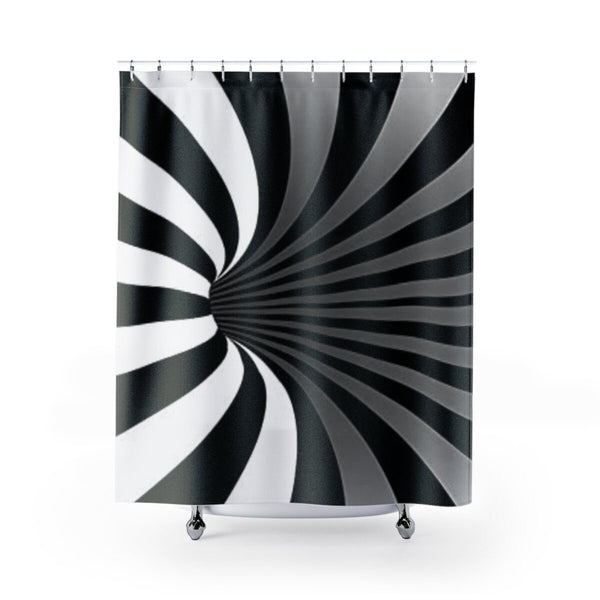 Optical Vortex,realistic shower curtain,Easter Gift,Birthday gifts,Mother&#39;s Day gift for Her,bathroom decor,Housewarming gift,gifts for him