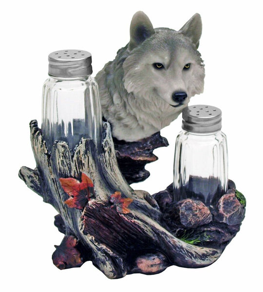Personalized Wolf/Husky Salt Pepper Shakers,Christmas/Easter gift,Wolf/Husky Lovers Mother&#39;s Day Gift,Graduation/Housewarming/Birthday Gift